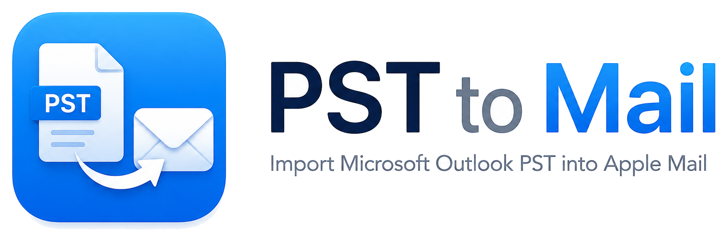 PST to Mail — Import Microsoft Outlook PST into Apple Mail